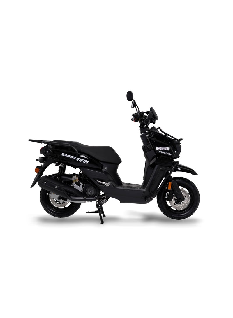 شارمكس سكوتر شارماكس تانك 150 بنزين | 150 سي سي | ناقل حركة أوتوماتيكي CVT | سكوتر مثالي للمدينة - Image 1